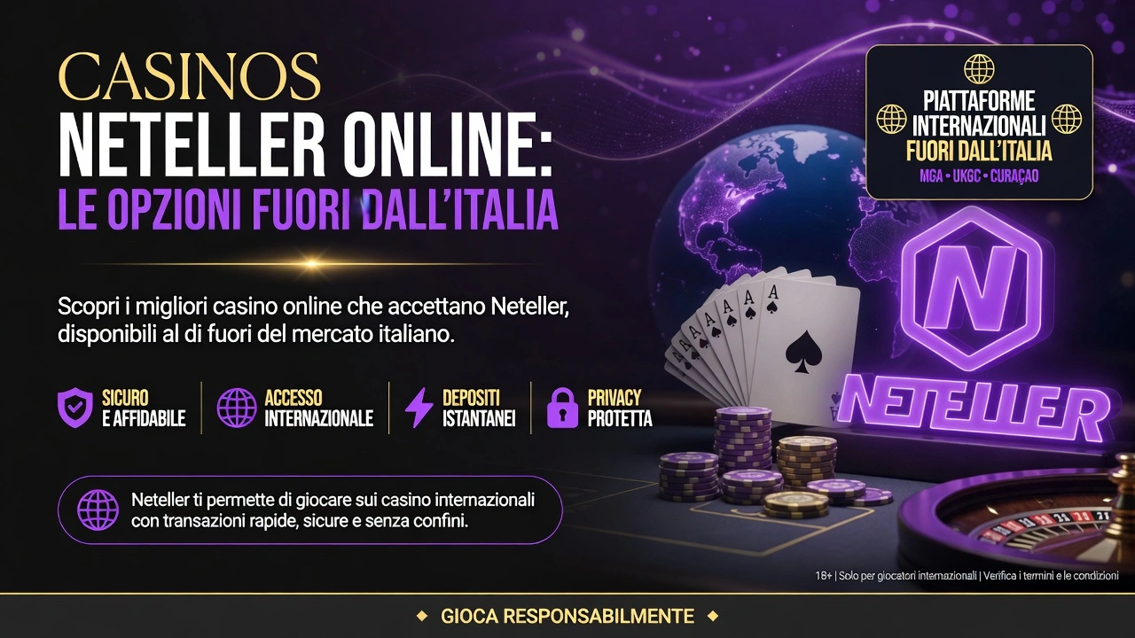 Casinos Neteller Online: Le Opzioni Fuori dall'Italia